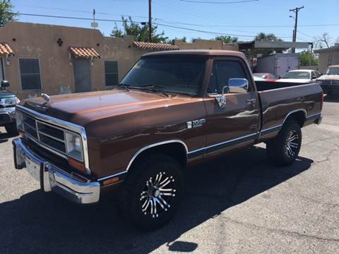 1986 Dodge RAM 150 for sale at AUTO TEAM in El Paso TX