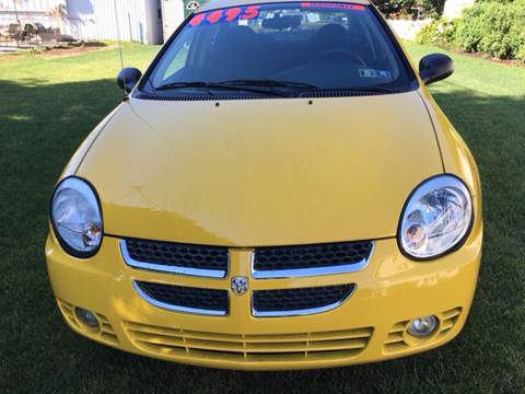 2004 Dodge Neon for sale at BIRD'S AUTOMOTIVE & CUSTOMS in Ephrata PA