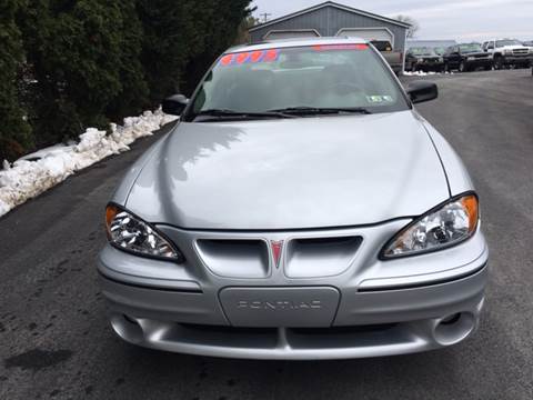 2002 Pontiac Grand Am for sale at BIRD'S AUTOMOTIVE & CUSTOMS in Ephrata PA