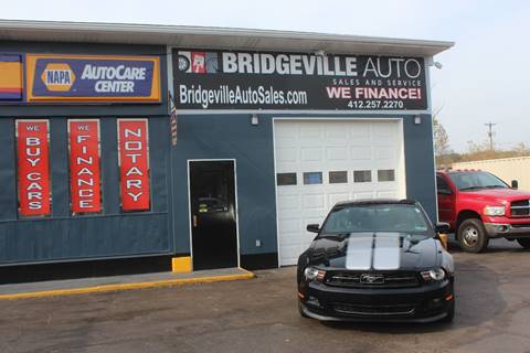 2012 Ford Mustang for sale at Bridgeville Auto Sales in Bridgeville PA