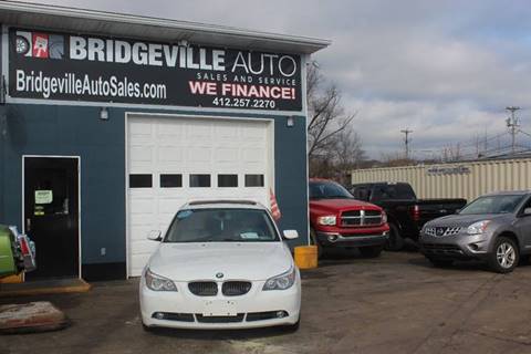 2006 BMW 5 Series for sale at Bridgeville Auto Sales in Bridgeville PA