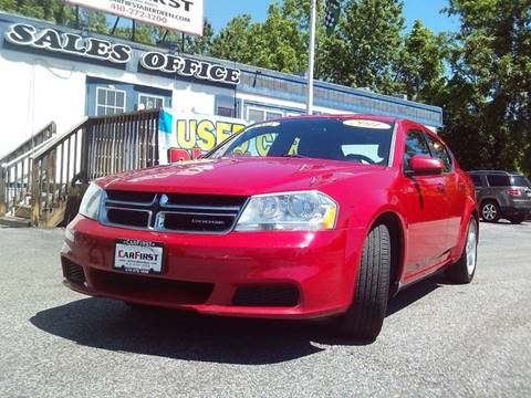 2011 Dodge Avenger for sale at CARFIRST ABERDEEN in Aberdeen MD