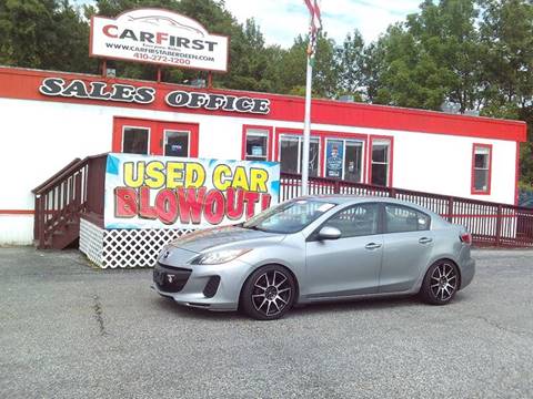 2012 Mazda MAZDA3 for sale at CARFIRST ABERDEEN in Aberdeen MD