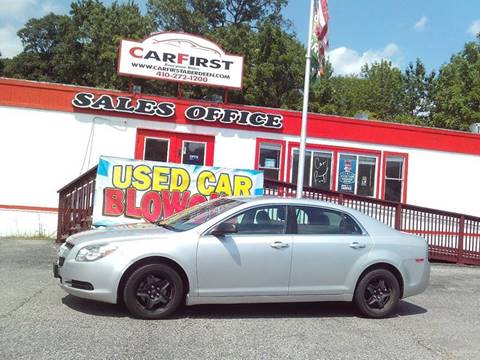 2011 Chevrolet Malibu for sale at CARFIRST ABERDEEN in Aberdeen MD