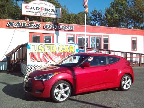 2015 Hyundai Veloster for sale at CARFIRST ABERDEEN in Aberdeen MD