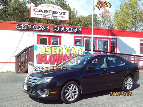 2012 Ford Fusion for sale at CARFIRST ABERDEEN in Aberdeen MD