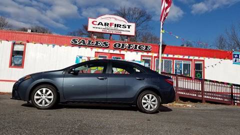 2015 Toyota Corolla for sale at CARFIRST ABERDEEN in Aberdeen MD