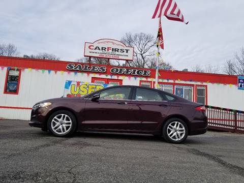 2013 Ford Fusion for sale at CARFIRST ABERDEEN in Aberdeen MD