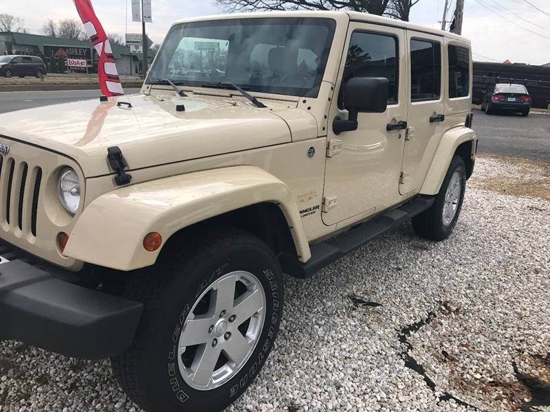 2012 Jeep Wrangler Unlimited for sale at CARFIRST ABERDEEN in Aberdeen MD