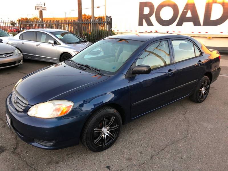 2003 Toyota Corolla Ce 4dr Sedan In Sacramento Ca Lifetime