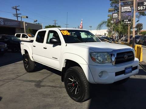 2006 Toyota Tacoma for sale at Sanmiguel Motors in South Gate CA