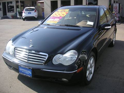 2004 Mercedes-Benz C-Class for sale at Sanmiguel Motors in South Gate CA
