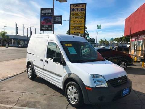 2011 Ford Transit Connect for sale at Sanmiguel Motors in South Gate CA