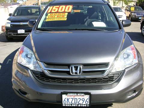 2010 Honda CR-V for sale at Sanmiguel Motors in South Gate CA