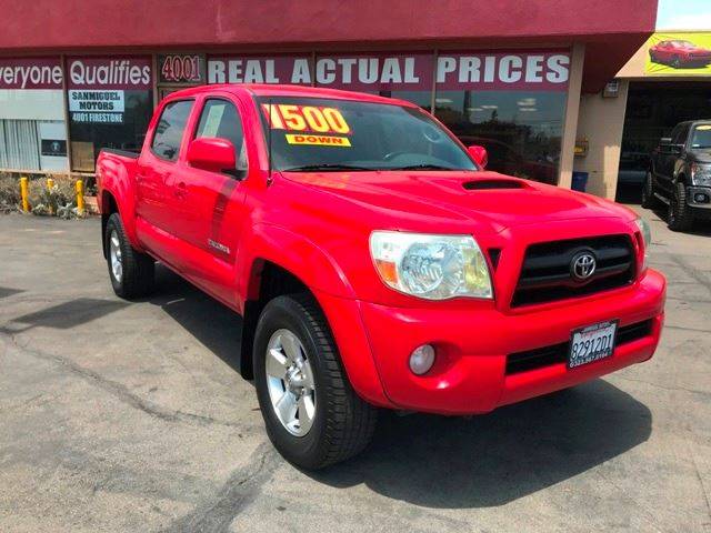 2005 Toyota Tacoma for sale at Sanmiguel Motors in South Gate CA
