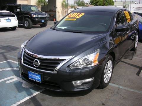 2013 Nissan Altima for sale at Sanmiguel Motors in South Gate CA