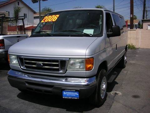 2006 Ford E-Series Wagon for sale at Sanmiguel Motors in South Gate CA