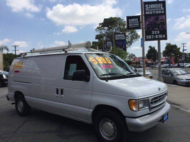 2000 Ford E-150 for sale at Sanmiguel Motors in South Gate CA