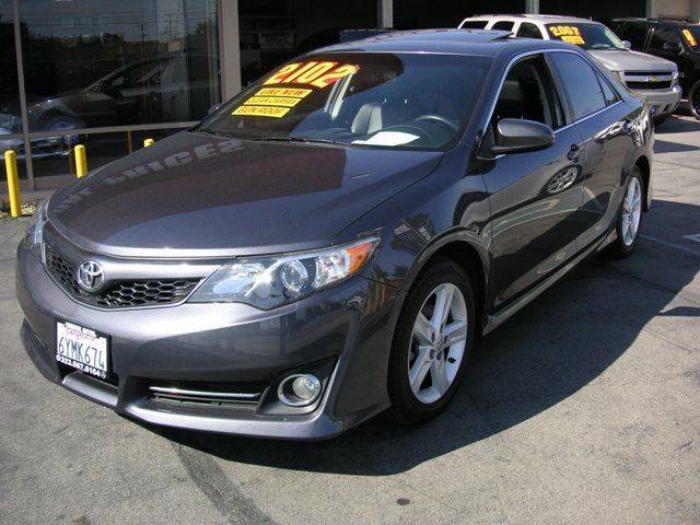 2012 Toyota Camry for sale at Sanmiguel Motors in South Gate CA