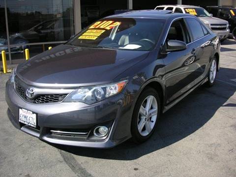 2012 Toyota Camry for sale at Sanmiguel Motors in South Gate CA