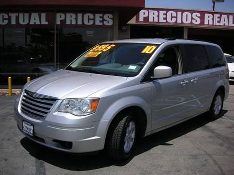 2010 Chrysler Town and Country for sale at Sanmiguel Motors in South Gate CA