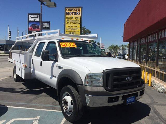 2005 Ford F-550 for sale at Sanmiguel Motors in South Gate CA