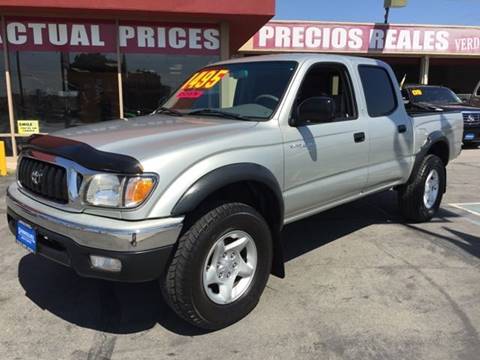 2002 Toyota Tacoma for sale at Sanmiguel Motors in South Gate CA