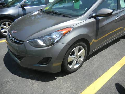 2013 Hyundai Elantra for sale at Washington Street Auto Sales in Canton MA