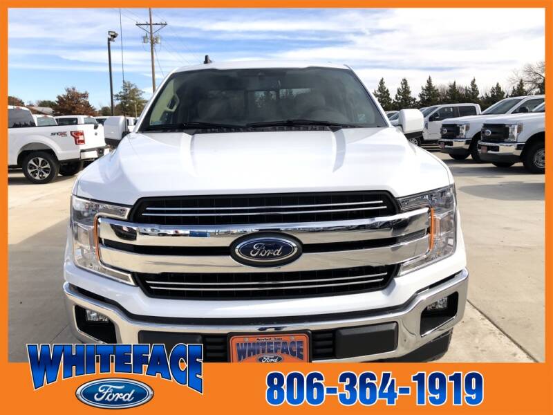 2020 Ford F150 4x4 Lariat 4dr SuperCrew 5.5 ft. SB In Hereford TX Whiteface Ford