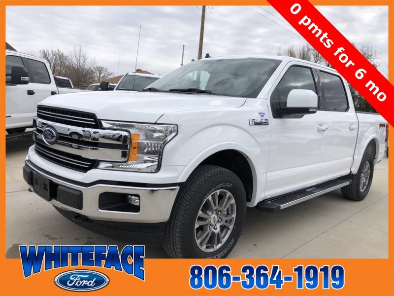 2020 Ford F150 4x4 Lariat 4dr SuperCrew 5.5 ft. SB In Hereford TX Whiteface Ford