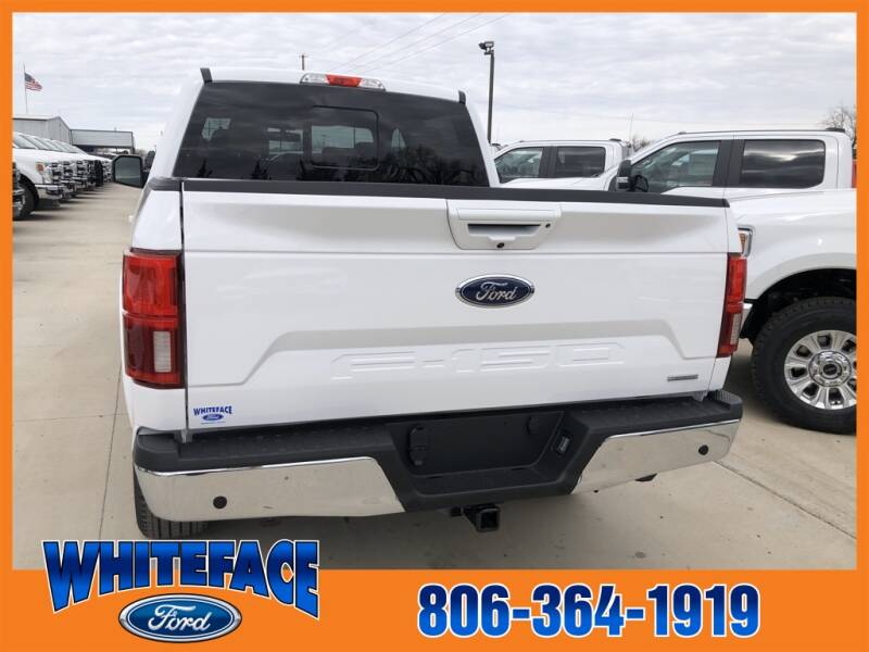 2020 Ford F150 4x4 Lariat 4dr SuperCrew 5.5 ft. SB In Hereford TX Whiteface Ford