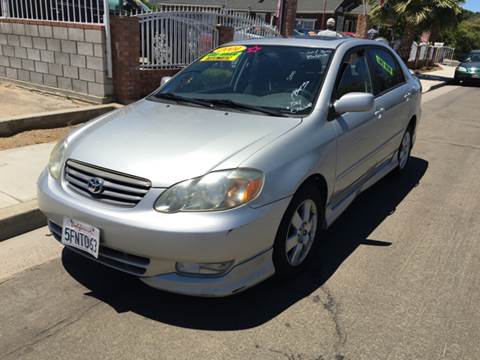 2004 Toyota Corolla for sale at CALIFORNIA AUTO SALES #2 in Livingston CA