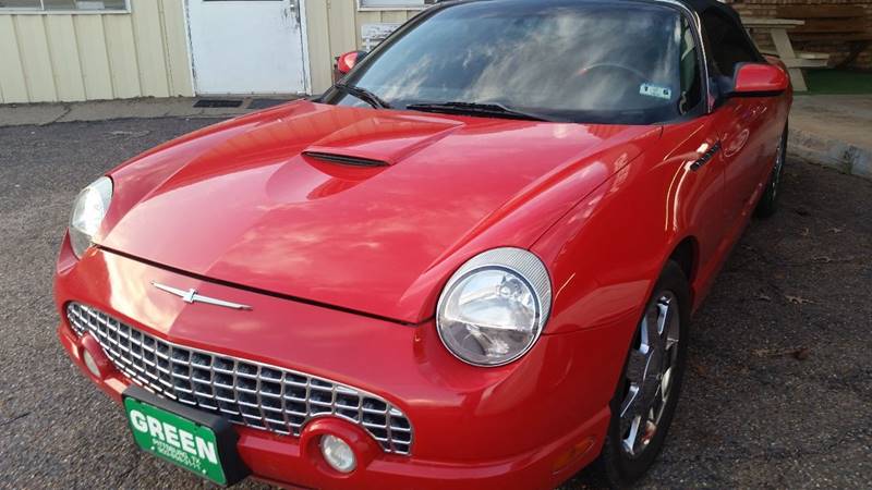 2002 Ford Thunderbird for sale at Green Motor Co. in Pittsburg TX