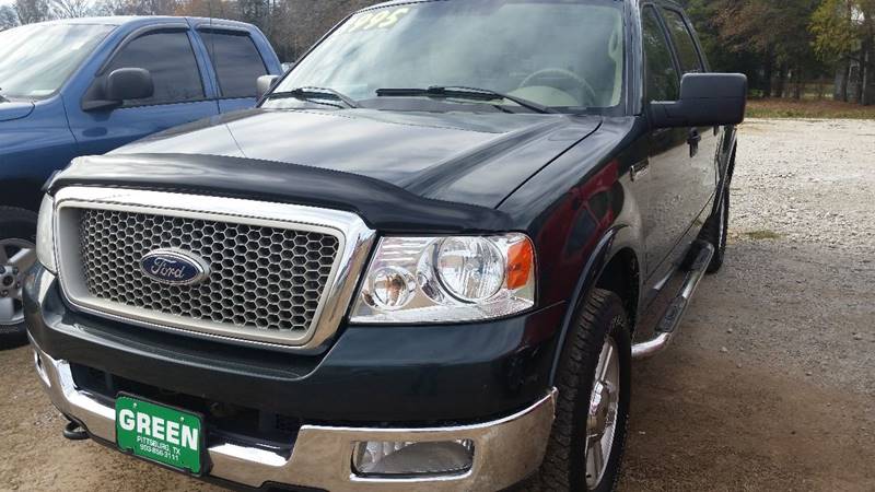 2004 Ford F-150 for sale at Green Motor Co. in Pittsburg TX