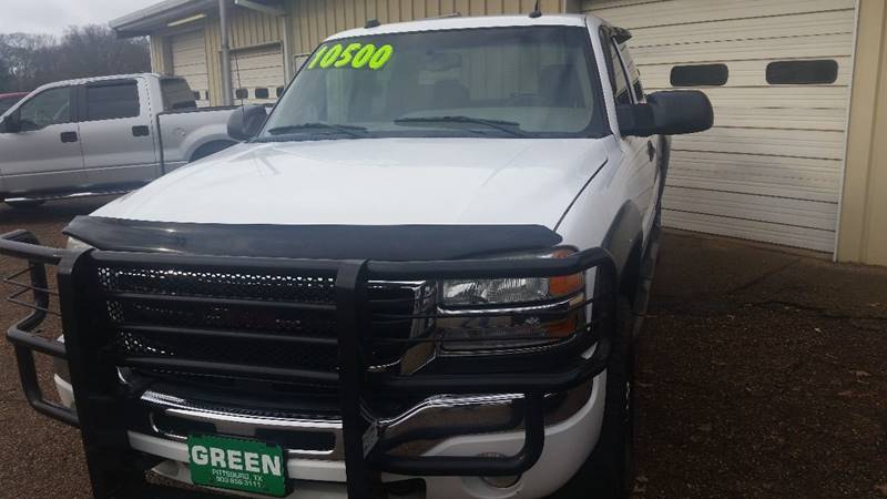 2004 GMC Sierra 2500HD for sale at Green Motor Co. in Pittsburg TX