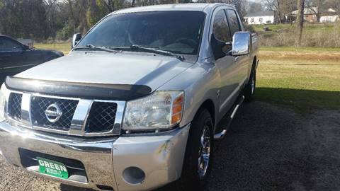2004 Nissan Titan for sale at Green Motor Co. in Pittsburg TX