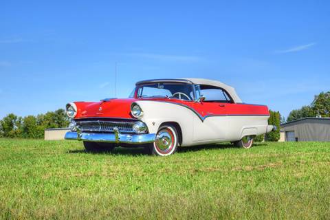 1955 Ford Sunliner for sale at Hooked On Classics in Excelsior MN