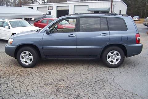 2004 Toyota Highlander for sale at Blackwood's Auto Sales in Union SC