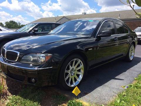 2006 BMW 7 Series for sale at ASSET MOTORS LLC in Westerville OH