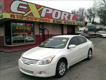 2010 Nissan Altima for sale at EXPORT AUTO SALES, INC. in Nashville TN