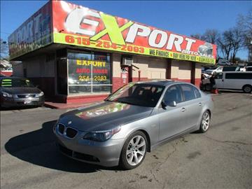 2007 BMW 5 Series for sale at EXPORT AUTO SALES, INC. in Nashville TN