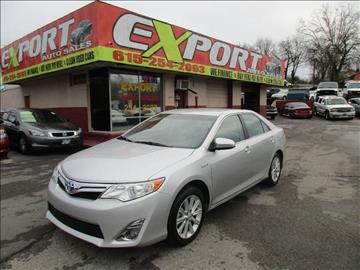 2012 Toyota Camry Hybrid for sale at EXPORT AUTO SALES, INC. in Nashville TN