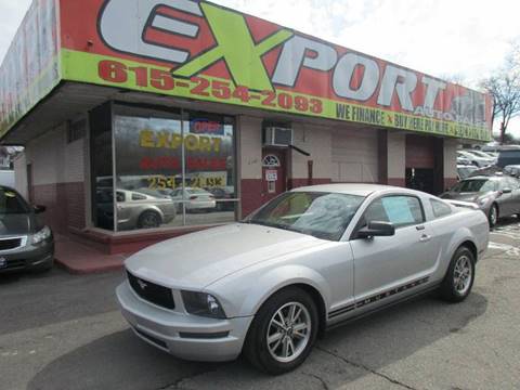 2005 Ford Mustang for sale at EXPORT AUTO SALES, INC. in Nashville TN