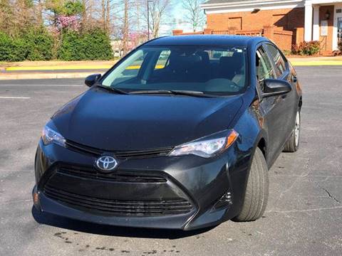 2017 Toyota Corolla for sale at SMZ Auto Import in Roswell GA