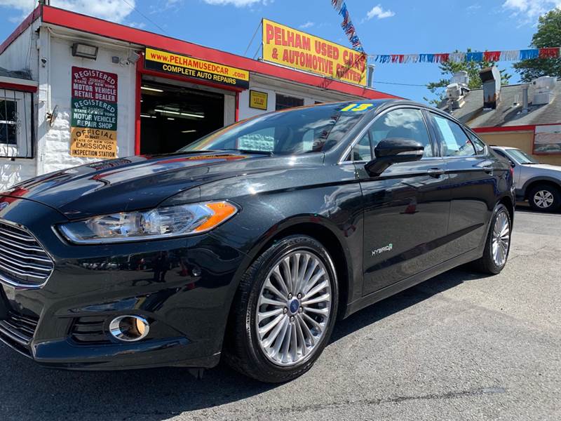 2013 Ford Fusion Hybrid Titanium 4dr Sedan In Bronx NY - PELHAM USED ...