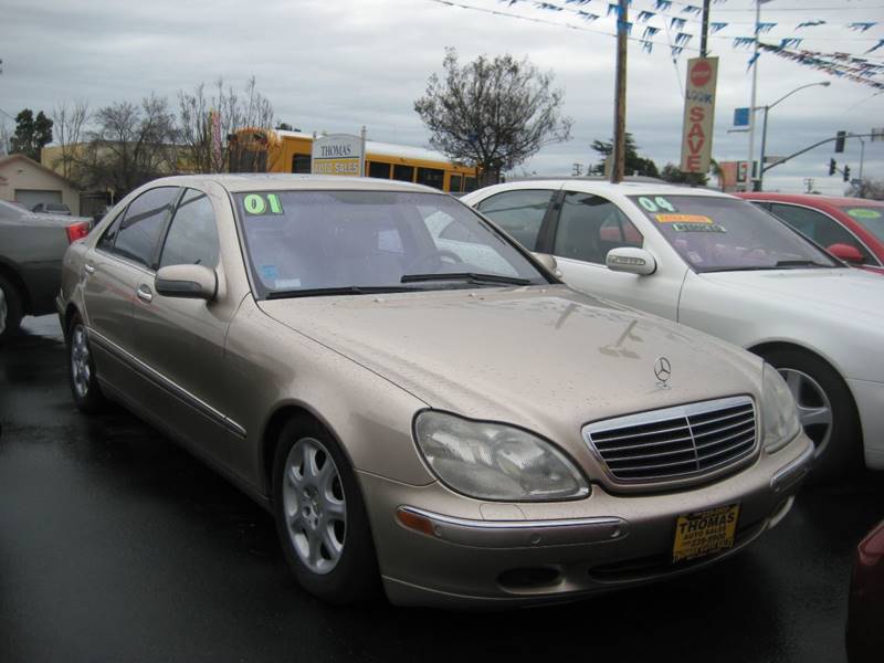 2001 Mercedes-Benz S-Class for sale at Thomas Auto Sales in Manteca CA