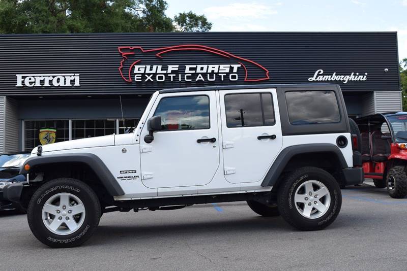 2016 Jeep Wrangler Unlimited for sale at Gulf Coast Exotic Auto in Gulfport MS