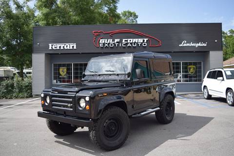 1985 Land Rover Defender for sale at Gulf Coast Exotic Auto in Gulfport MS