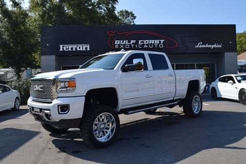 2015 GMC Sierra 2500HD for sale at Gulf Coast Exotic Auto in Gulfport MS