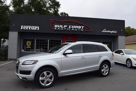 2014 Audi Q7 for sale at Gulf Coast Exotic Auto in Gulfport MS